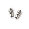 10/20/30/40PCS 1.3mm 1.8mm 2.1mm Push Rod Connector Stopper Metal Quick Adjuster and L-Shaped Hexagon Wrench for Airplane Part DIY RC (40PCS 1.8mm) view 3