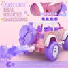 DEERC Pink Remote Control Car for Girls with Fog Mist & Music, 1:16 RC Car with LED Lights for Kids, 2.4Ghz All Terrain SUV Truck Gifts, Off-Road Racing Vehicle Toy Car, Girls Toys view 3