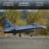 ToysCentral Basics Model Airplane F16 70mm 12 Blades Fighting Falcon RTF RC Planes, Large, Gray view 3