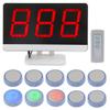 LOUKIENE Wireless Quiz Answer Game Buzzer System Gameplay 262ft for Game Show Family Game Nights Debate Contests in Companies Offices School Contest Classroom Trivia Nights (10 Buttons Set) view 1