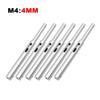 SPARKHOBBY 6PCS M3 M4 Lightweight Aluminum Alloy Anti-Vibration Landing Gears Shock Absorber Straight Rod for RC Aircraft Shockproof ACCS (4mm M4) view 2
