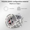 300pcs Poker Chip Set Denominations Poker Chip Set Numbered Chips Texas Holdem,Professional Casino Chips,Clay 11.5 Gram Chip Aluminum Case Texas Holdem Chips Blackjack Gaming Poker Games Poker Set view 3