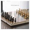 Chess Set International Chess Board Game 15in Chess Set Magnetic Travel Chess Set Folding Wooden Set With Storage Slot Chess Set Full Size view 3
