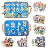 CHEFAN 8 Pack Felt Board Bible Stories Set, Flannel Board Stories,Precut Christian Flannel Graph Bible Toys for Kids view 1