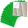 MANNIDOO Peel-and-Stick Baseplates, 10 Packs 10" x 10 Classic Adhesive Building Base Plates for Walls and Tables - Compatible with All Major Brands (Green) view 1