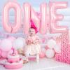 Pink Letter K Balloons,40 Inch K Letter Balloon Light Pink,A to Z Alphabet Polyester Film Helium Custom Letters Balloon for Birthday Anniversary Baby Shower Wedding Party Decorations view 4