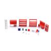 1/64 Scale Collectible Parking Lot Model Scene Car Model Accessories Display Garage Furniture Tools view 2