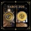 Fidget Toys Fidget Spinners for Adults, Metal Spinning Spinner Top Toy, Anxiety Toys Stress Relief Reducer, Party Favors for Adults Stuffers Tarot Constellation Spinning Tops Toys (Gold Tarot) view 3