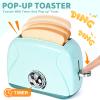 Shemira Play Kitchen Accessories, Play Kitchen Appliances Toy Set with Coffee Maker, Blender, Mixer, Toaster, Kids Kitchen Playset, Toys for 3 4 5 6 7 8 Year Old Girls, Birthday Gifts for Girls view 3