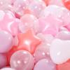 Star Ball Pit Balls for Toddlers- 200 Pcs Crush Proof Plastic Toy Balls for Toddler Ballpit, Ball Pits Play Tent, Baby Pool Water Toys, Christmas Party Decoration, Photo Props view 3