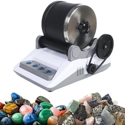 COYEUX Professional Rock Tumbler Kit, Electric Gemstones DIY Stone Polishing Toy, with Timmer Buttons, Turn Rough Rocks Into Beautiful Gems