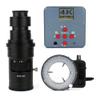 JOEBO Microscope Kit 4K Ultra HD 1080P Compatible HDMI USB Digital Video Microscope Camera 200X C-Mount Lens Soldering Repair Tools Microscope Lens Adapters (Color : C NO Stand) view 1