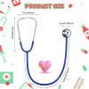 ERDOGLY Kids Stethoscope Toy, Real Working Nursing Stethoscope for Kids, Play Doctor Toy for Toddler, Boys Girls Doctor Nurse Cosplay Costume Accessories, Royal Blue view 2