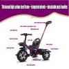 Oisei 3 in 1 Kids Tricycle Kids Trike,Kid Tricycle Stroller for 2-5 Year Olds,Boy & Girl Kid Stroller with Push Handle,Removable Guardrail,Adjustable Seat,Safety Guard,Blue view 2