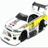 1999 Nissan Skyline GT-R R34 Super Silhouette #23 White with Graphics Liberty Walk 1/64 Diecast Model Car by Muscle Machines view 2
