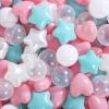 Heopeis Soft Plastic Ball Pit Balls, 200pcs Bulk Pack Plastic Toy Balls for Kids, Gift for Baby Toddler Birthday Christmas, Ball Pool Play Tent, Baby Kiddie Pool Water Toys, Party Decoration view 1