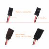 3pcsY Connector 3 pin Plug Splitter servo Extension, 5inch diameterservo Extension Cable Cable. Suitable for Double Lobe Cars or Airplanes. view 3