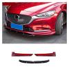 Compatible with Mazda Atenza 2020 Modified Dedicated KC-20 Front Shovel Rear Lip Spoiler Car Accessories (Color : Soul Red 3pcs) view 1