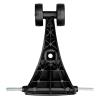 Aosekaa Kids Wiggle Car Wheel Accessory Twist Wheel Triangle Repair Part Easy Installation Wiggle Car Repair Part for DIY, Black view 2