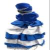 WORLDMARTSHOPPING WMS Doll, Mueca, Classic, Santeria, Yoruba, Orishas, Ifa, Ocha, Lucumi - Yemaya (Satin Dress) - Doll is ONLY 6 INCHES Tall view 3