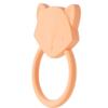 C.R. Gibson 100% Food Grade Silicone Fox Baby Teether for Infants, 2.75" x 4.25", Multicolor view 3