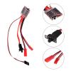 3V-9.4V 2KHz Driver Frequency RC ESC 20A Brush Motor Electronic Speed Controller Brake RC Car Boat Tank Helicopters ESC view 3