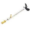 1 Piece 4mm RC Boat Parts Shaft Kit Steel Shaft+Shaft Sleeve Tube+3-Blades Propeller+Copper Coupling with Oil Nozzle for RC Boat (Size : 25x20cm for 5.0mm) view 1