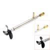 1 Piece 4mm RC Boat Parts Shaft Kit Steel Shaft+Shaft Sleeve Tube+3-Blades Propeller+Copper Coupling with Oil Nozzle for RC Boat (Size : 25x20cm for 5.0mm) view 2