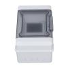 POWTAXBJGD Distribution Protection Box, Dustproof ABS Circuit Breaker Box with Guide Rail for Outdoor view 2