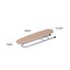 Household Extended Small Portable Ironing Board Cover Bracket Ironing Board Cover Two-in-one (Color : E) view 2