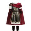 yolsun Boys Roman Soldier Costume Kids Warrior Knight Costume Brave Medievel Gladiator Halloween Cosplay9-10Y,Lion Shield view 1