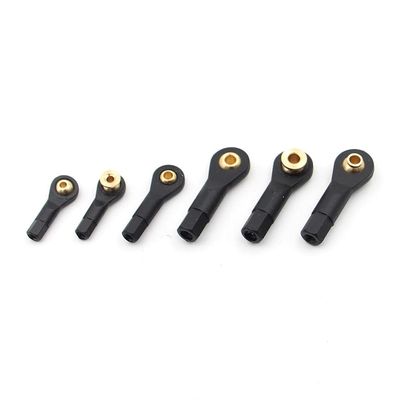 SPARKHOBBY M2/2.5/3 Nylon Metal Ball Head Buckle Linkage Pull Rod Tie Rod end Ball Head with Pad Connector Accessories (20pcs M3 Type B)
