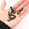 SPARKHOBBY M2/2.5/3 Nylon Metal Ball Head Buckle Linkage Pull Rod Tie Rod end Ball Head with Pad Connector Accessories (20pcs M3 Type B) view 3