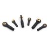 SPARKHOBBY M2/2.5/3 Nylon Metal Ball Head Buckle Linkage Pull Rod Tie Rod end Ball Head with Pad Connector Accessories (20pcs M3 Type B) view 4