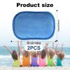 2pcs Sand Remover for Beach, Beach Sand Remover Bag Wipe Cleaner Pouches Sand Wipe Off Mitts Beach Accessories Essentials for Summer Beach Party Vacation for Kids Women Adults view 2