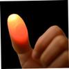 Cndiyald Magic Tricks Finger Glowing Thumbs Tip Light Magic Prop Fake Finger for Party Random Color Magic Props view 4