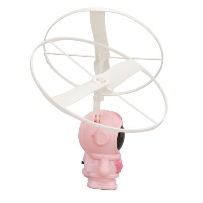 Flying, Kids Flying Toys Drop with Dual Blades (Pink)