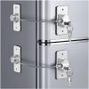 2 Pack Refrigerator Door Lock with Adhesive, No Tools Required, Child Proof Fridge Door Lock for Kids and Pets, Self Adhesive Latch for Freezer, Cabinets, Drawers, Air Oven, Windows (Patent) view 1