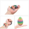 EXQDYNM 3D Printed Dragon Egg Toy 12" Crystal Articulated Dragon Decor Collectible view 3