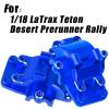 hopsupRC Alloy Gearbox Transmission Case Front&Rear Differential Housing for 1/18 LaTrax Teton Desert Prerunner Rally,Wave Box Gearbox Hops Up,SST-Replaces Part 7530(Navy Blue) view 2