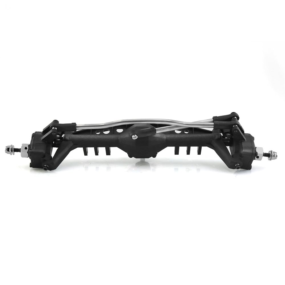 REDSPIDER Front and Rear Plastic Currie F9 Portal Axle Complete for Axial Capra UTB10 1.9 UTB 1/10 rc Crawler axles (Front)