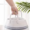 105L Extra Large Laundry Hamper Basket by Fiona's magic, Woven Tall Clothes Hamper for Storage Blanket, Toys and Dirty Cothes in Bedroom and Living Room Organizer, Grey view 2