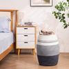 105L Extra Large Laundry Hamper Basket by Fiona's magic, Woven Tall Clothes Hamper for Storage Blanket, Toys and Dirty Cothes in Bedroom and Living Room Organizer, Grey view 3