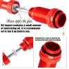 hopsupRC RC Front Rear Assembled Full Metal Shocks Upgrades Part for 1/18 LaTrax Teton Desert Prerunner,Equipped with Two Sets of Springs, Replace Parts 7660 7665(Red 4PCS) view 4