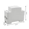 1P+N Smart Circuit Breaker Smart Relay Switch Voice Remote Control by Smart House Home (Size : 80A) view 2