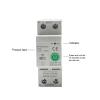 VUBBJCRS 2P 63A Rail Circuit Breaker Smart Timer Switch Relay Remote Control by with Smart Home Voice view 4
