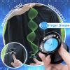 MAGICYOYO V11 FINGEROTA Professional Finger Spin Yoyo - Dual Purpose Trick Yoyo Unresponsive & Responsive Yo Yo for All Levels +Yo Yo Glove + 12 Replacement Strings +Storage Case (Black) view 2