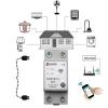 1P+N Smart Circuit Breaker Time Relay Switch Voice Remote Control by (Size : 63A) view 4