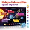 Bilingual Interactive for Kids Talking USA Map Solar System Poster for Kids Learning and Educational Toys,Talking Educational Toy for Ages 3 to 12 Years Old Girls/Boys,Learning Chart for Preschool view 3