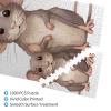 Mother and Child Rats Puzzles 1000 Pieces Personalized Jigsaw Puzzles for Adults Personalized Picture with Storage Bag Puzzle Wooden Photos Puzzle for Family Home Decor (19.7" x 29.5") view 3